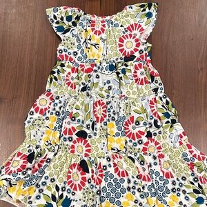 Floral Patterned Twirl Dress